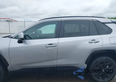 2024 Toyota Rav4 Hybrid Se из США, поврежденный, VIN 4T3T6RFV1RU171173